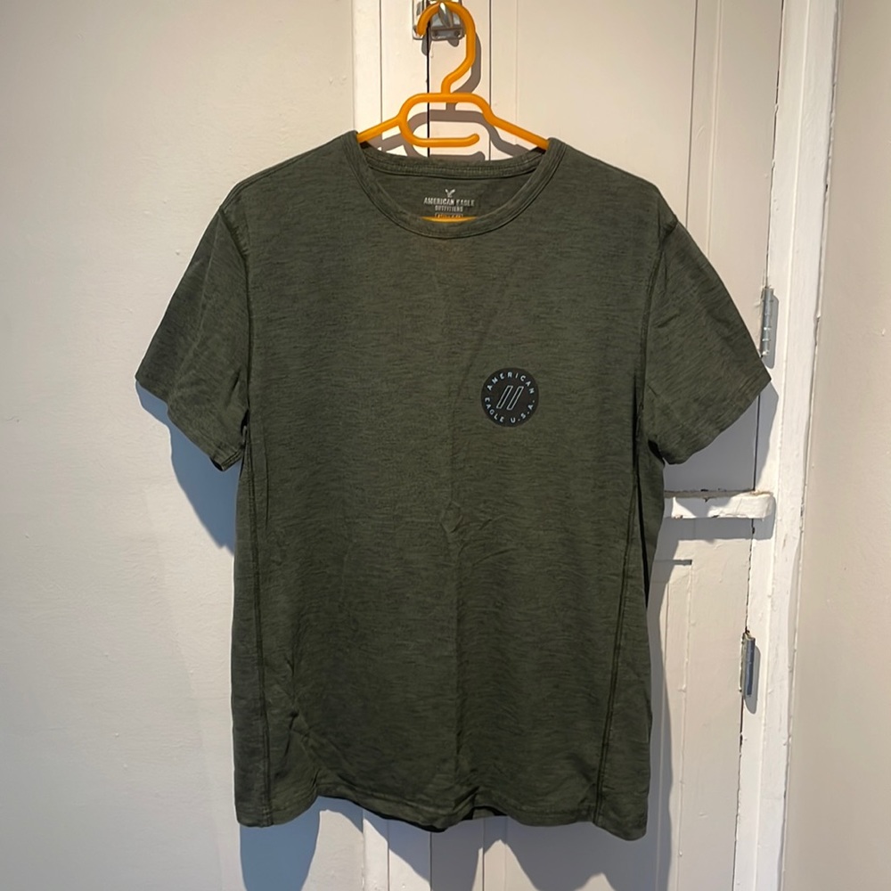 AE Active Flex Dark Green T-Shirt